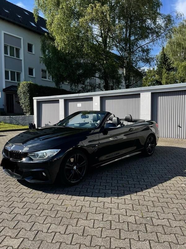 Schwarz Gebraucht 2014 BMW 420 M Sport Cabrio | 17.200 € (Fairer Preis) - Bild 1/4