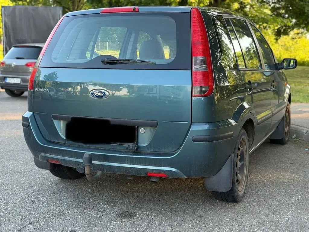 Gebraucht Ford Fusion 101 PS (74 kW) 2004 Grün Kleinwagen