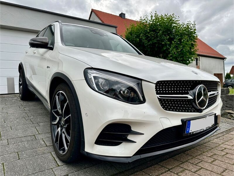 Weiß Gebraucht 2018 Mercedes GLC43 AMG AMG SUV | 43.999 € (Fairer Preis) - Bild 1/4