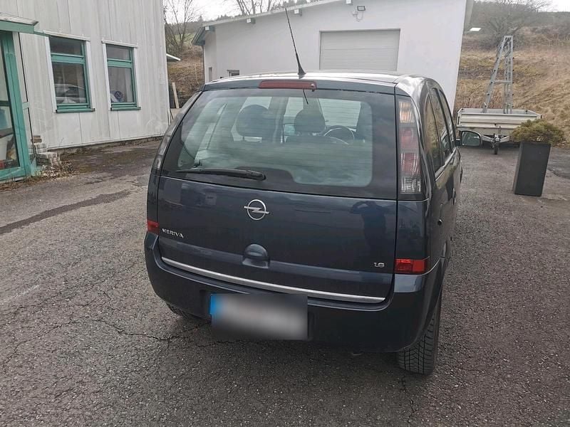 Gebraucht Opel Meriva 105 PS (77 kW) 2008 Blau Van / Kleinbus
