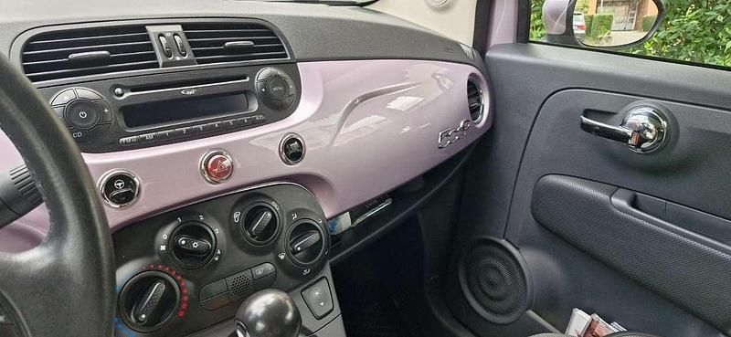 Violet Gebraucht 2013 Fiat 500C Lounge Cabrio | 8.200 € (Fairer Preis) - Bild 1/4