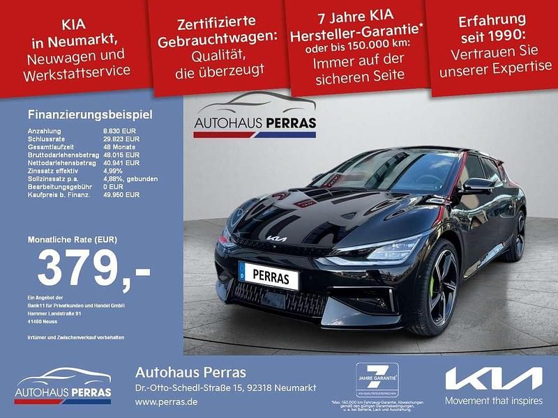Aurora schwarz Gebraucht 2023 Kia EV6 4 SUV | 49.950 € (Fairer Preis) - Bild 1/4
