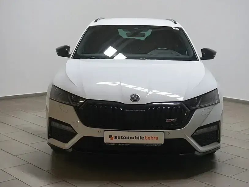 Gebraucht Skoda Octavia RS 200 PS (147 kW) 2021 Moonweiss Kombi