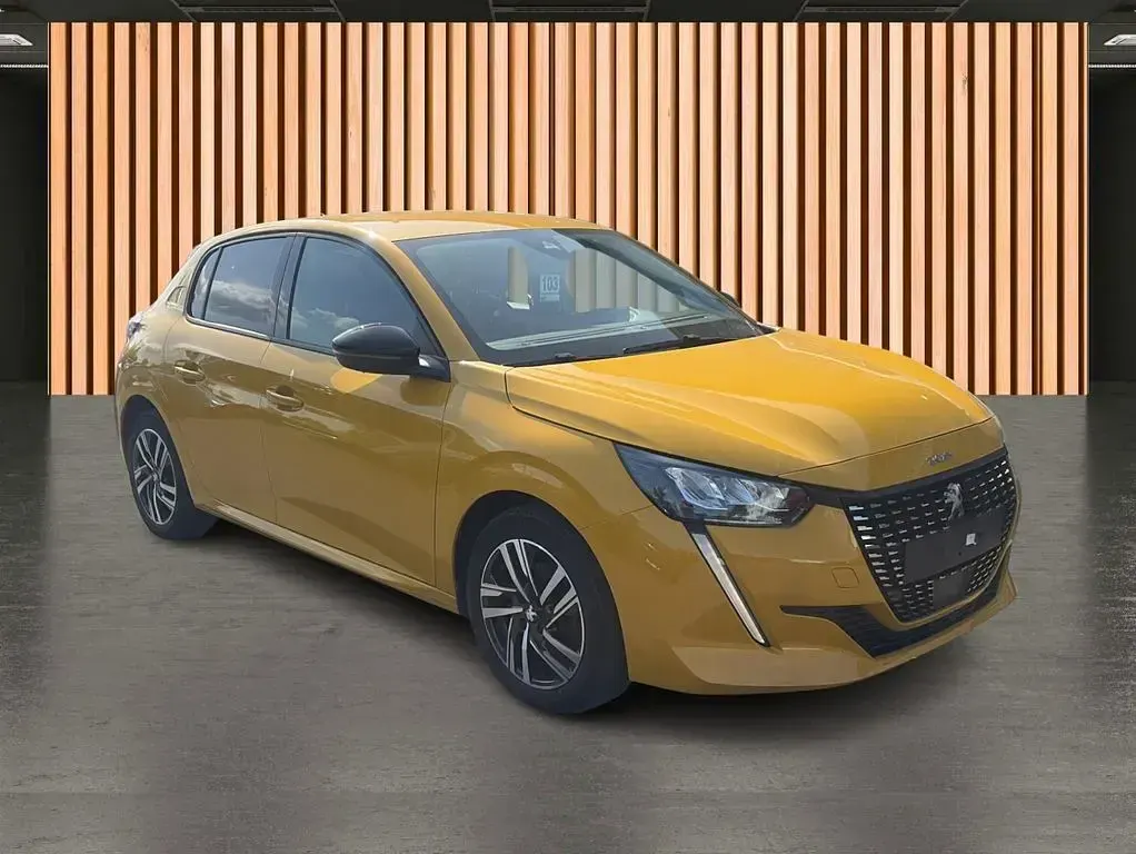 Gebraucht Peugeot 208 Allure 101 PS (74 kW) 2023 Gelb Kleinwagen