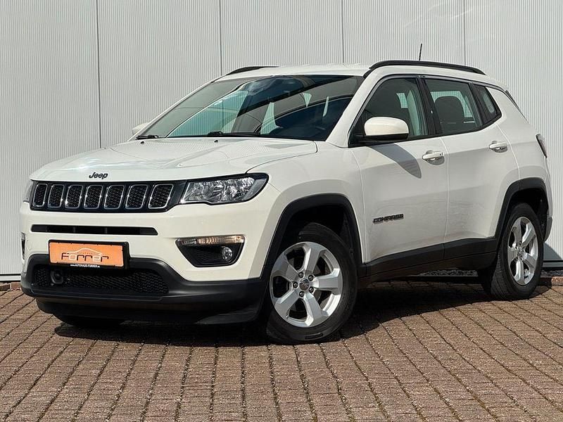 Gebraucht Jeep Compass Longitude 120 PS (88 kW) 2018 Weiß SUV