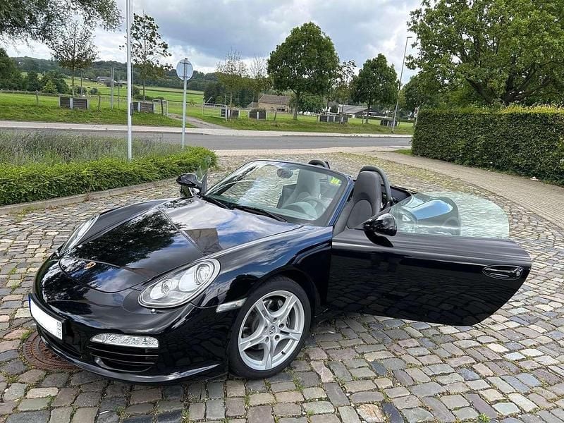 Schwarz Gebraucht 2010 Porsche Boxster Cabrio | 33.490 € (Fairer Preis) - Bild 1/4