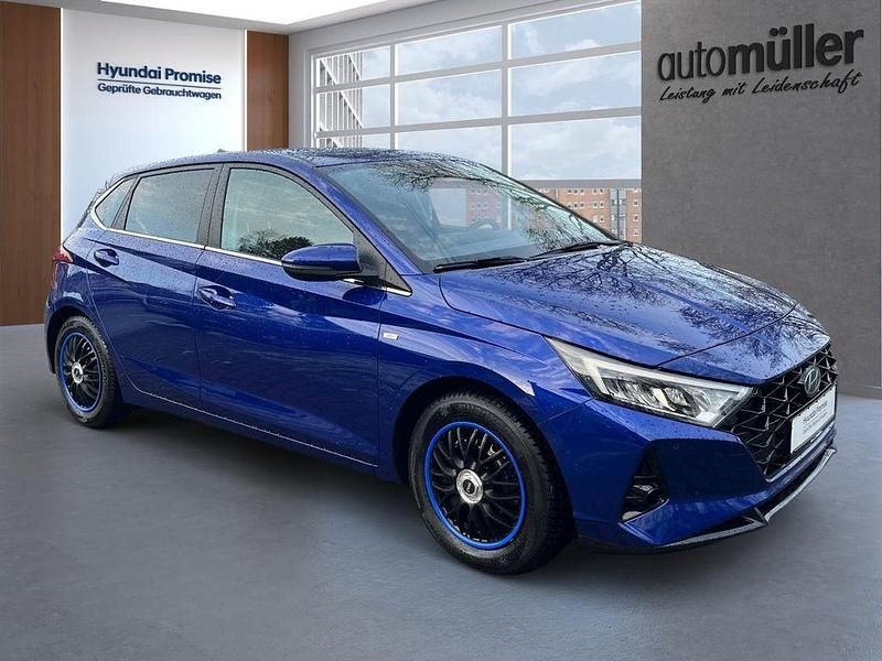 Gebraucht Hyundai i20 Prime 120 PS (88 kW) 2022 Blau Limousine