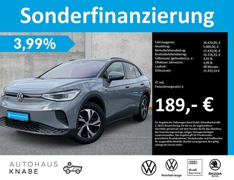 Außenfarbe: Gebraucht 2022 VW ID.4 Pure SUV | 25.420 € (Fairer Preis) - Bild 1/4