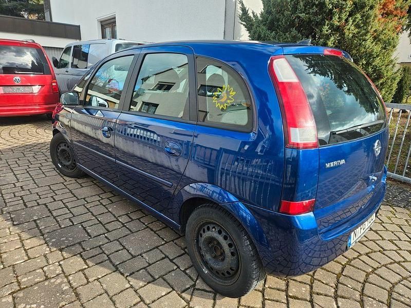 Gebraucht Opel Meriva Enjoy 101 PS (74 kW) 2004 Blau Van / Kleinbus