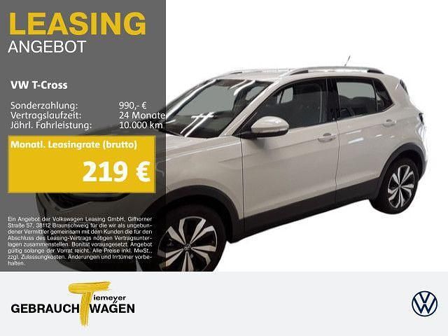 Grau Gebraucht 2024 VW T-Cross Style SUV | 21.690 € (Guter Preis) - Bild 1/4