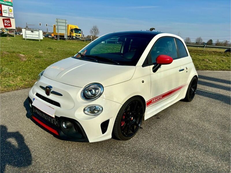 Weiß Gebraucht 2009 Abarth 500 Basis Kleinwagen | 8.800 € (Fairer Preis) - Bild 1/4