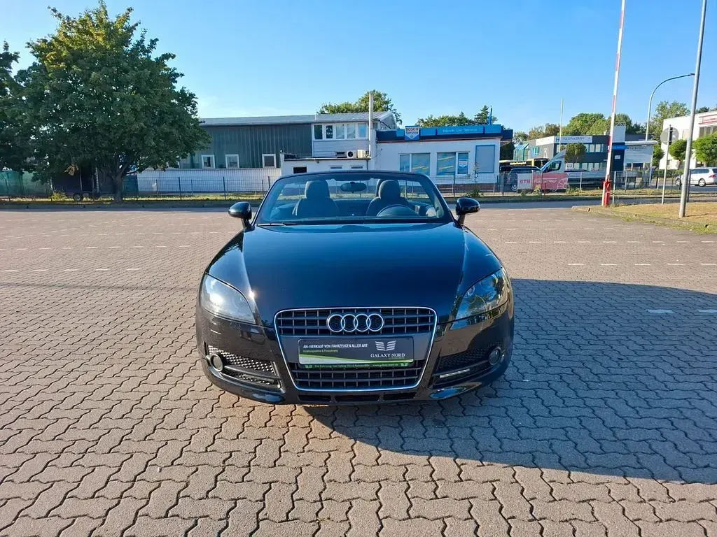 Gebraucht Audi TT Roadster S-Line 160 PS (117 kW) 2008 Schwarz Cabrio