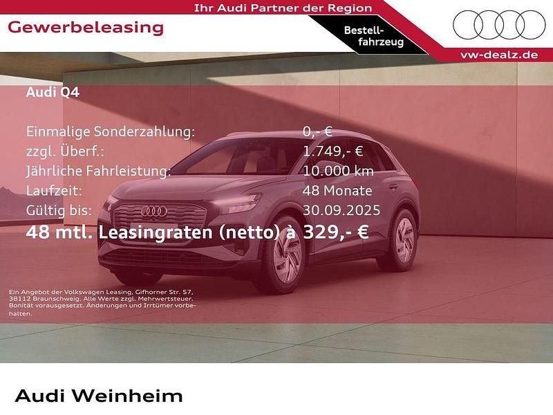 Grau Neu 2025 Audi Q4 e-tron SUV | 47.899 € (Etwas zu teuer) - Bild 1/3