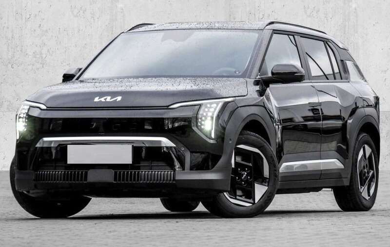 Schwarz Gebraucht 2025 Kia EV3 SUV | 36.355 € - Bild 1/4