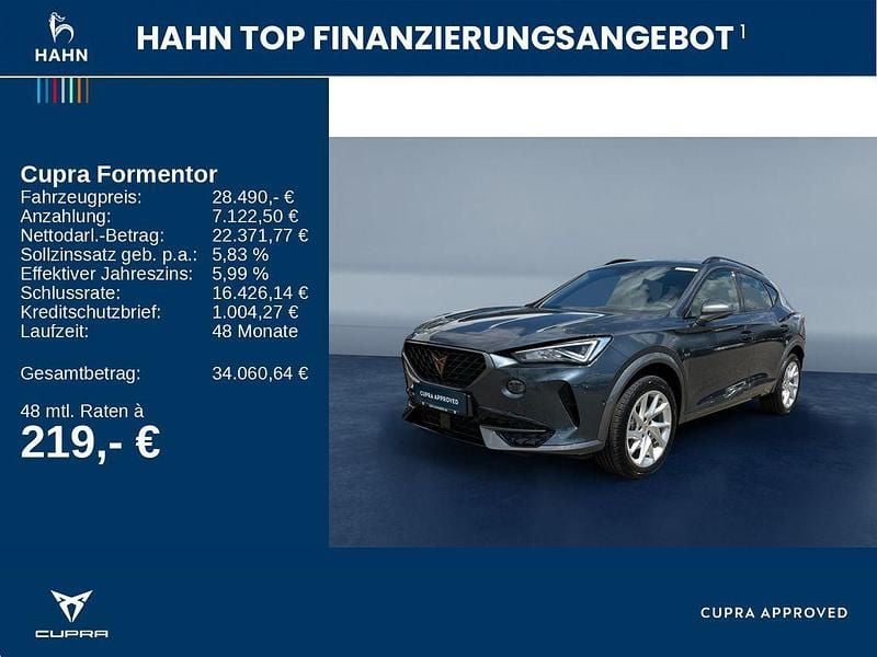 Second-hand Cupra Formentor 150 CP (110 kW) 2024 Gri SUV