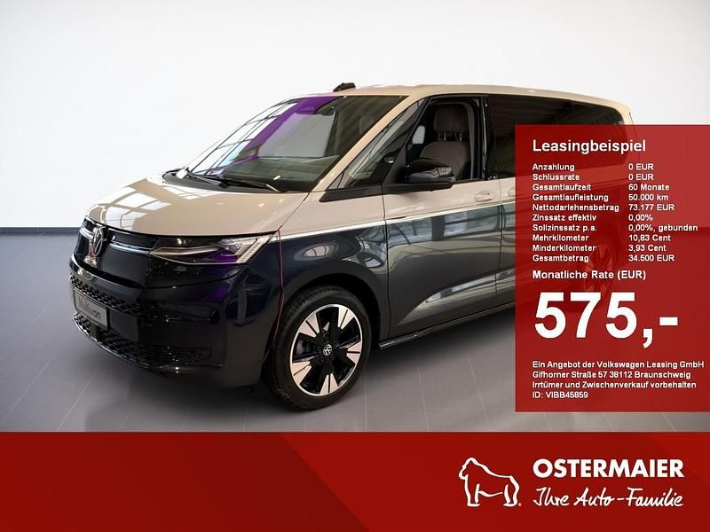 Candyweiß/ starlight blue met Neu 2026 VW Multivan Goal Van | 67.980 € (Teuer) - Bild 1/4