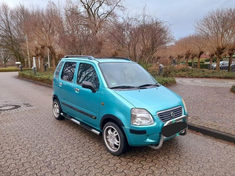 Blau Gebraucht 2001 Suzuki Wagon R+ Kombi | 1.350 € (Superpreis) - Bild 1/4