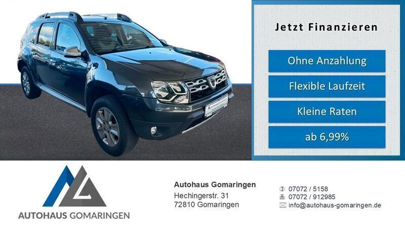 Grau Gebraucht 2016 Dacia Duster SUV | 9.999 € (Etwas zu teuer) - Bild 1/4
