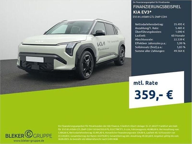 Aventurine green m Gebraucht 2024 Kia EV3 4 SUV | 40.980 € (Fairer Preis) - Bild 1/4