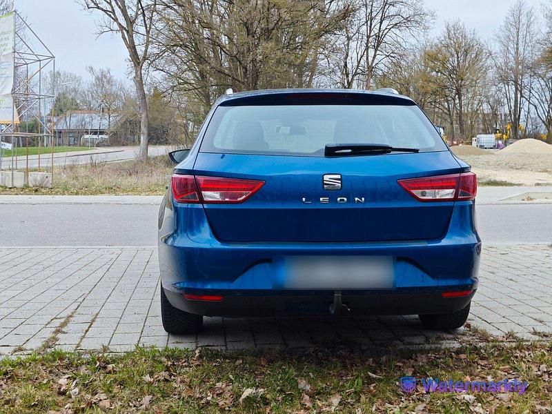 Gebraucht Seat Leon 110 PS (80 kW) 2015 Blau Kombi