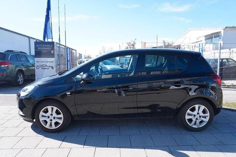 Gebraucht Opel Corsa 101 PS (74 kW) 2018 Onyx schwarz Kleinwagen