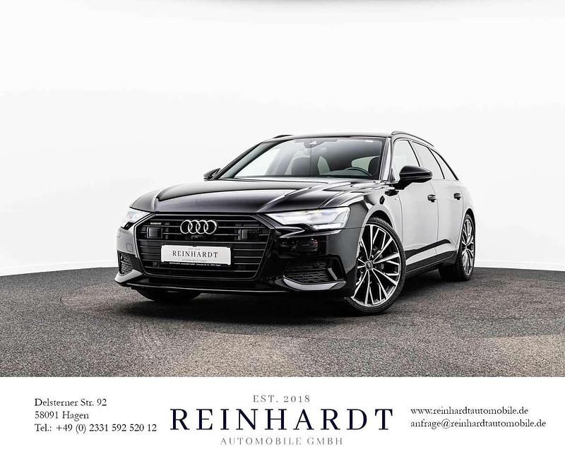 Mythosschwarz metallic Gebraucht 2022 Audi A6 S-Line Kombi | 36.175 € (Guter Preis) - Bild 1/1