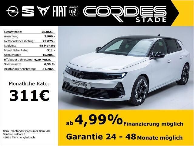 Jade weiss/arktis weiss Gebraucht 2023 Opel Astra GSe Limousine | 28.865 € (Etwas zu teuer) - Bild 1/2