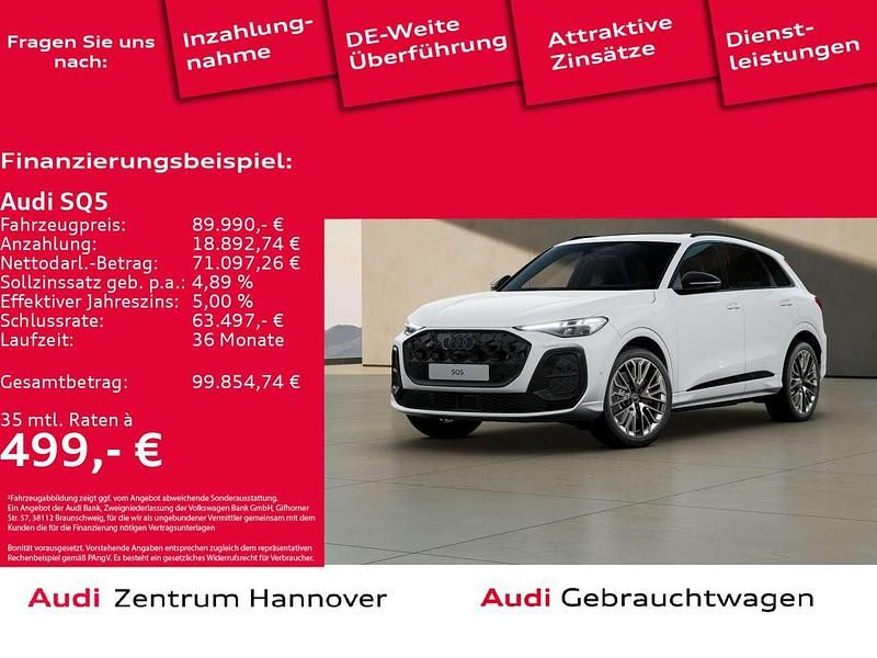 Arkonaweiß Gebraucht 2025 Audi SQ5 SUV | 89.990 € (Teuer) - Bild 1/4