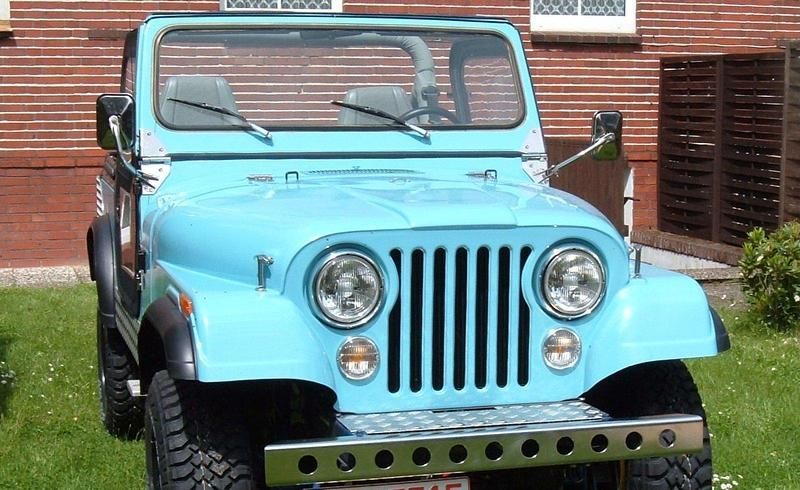 Blau Gebraucht 1977 Jeep CJ SUV | 15.100 € - Bild 1/4