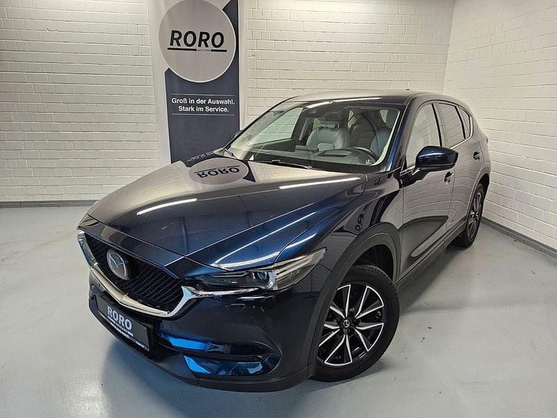 Blau Gebraucht 2018 Mazda CX-5 Sports-Line SUV | 18.950 € (Fairer Preis) - Bild 1/4