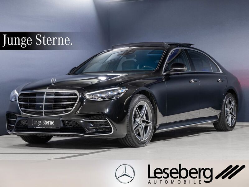 Obsidianschwarz Gebraucht 2022 Mercedes S400 AMG Limousine | 89.590 € (Guter Preis) - Bild 1/4