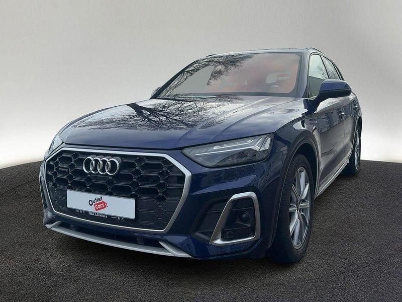 Gebraucht Audi Q5 S-Line 367 PS (269 kW) 2021 Navarrablau metallic SUV