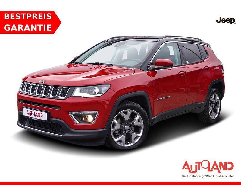 Gebraucht Jeep Compass Limited 140 PS (102 kW) 2019 Rot SUV