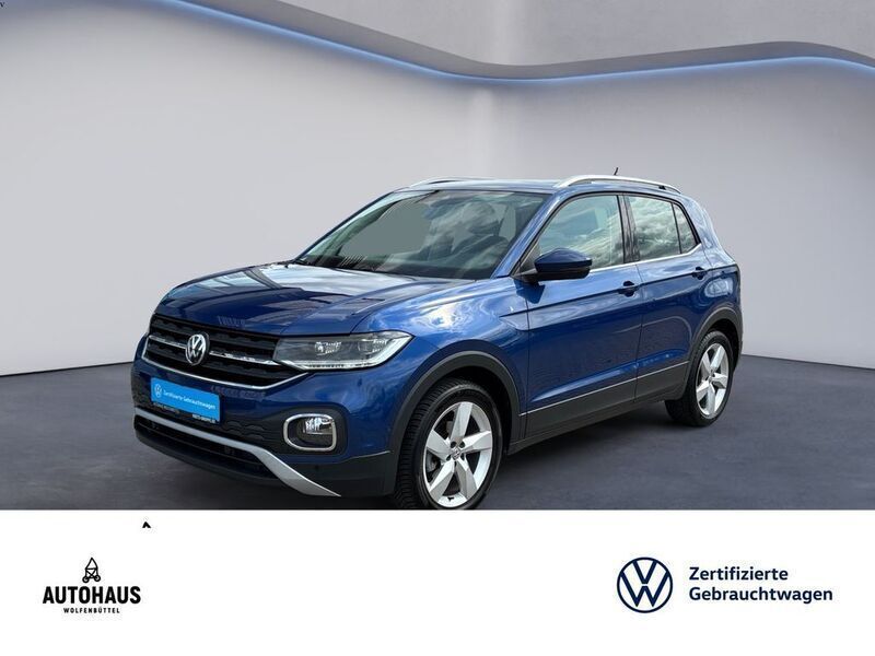 Blau Gebraucht 2020 VW T-Cross Style SUV | 19.240 € (Fairer Preis) - Bild 1/4