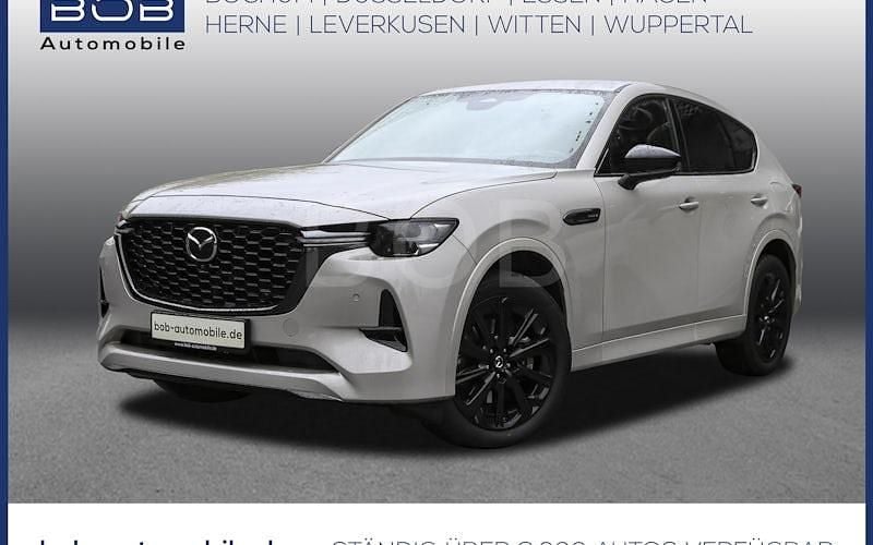 Grau Gebraucht 2022 Mazda CX-60 Homura-Line SUV | 36.555 € (Superpreis) - Bild 1/4