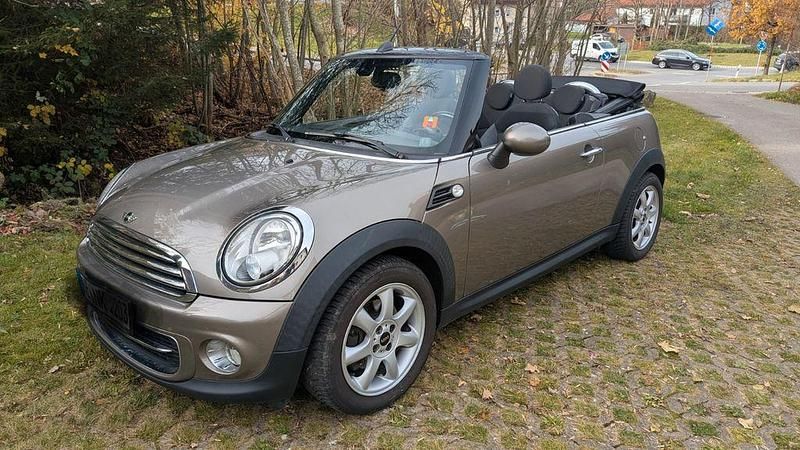 Braun Gebraucht 2013 Mini Cooper Cabriolet Cabrio | 5.990 € (Superpreis) - Bild 1/4