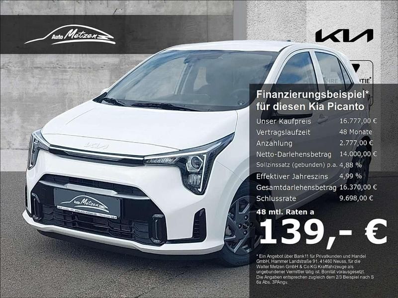 Ud)clear white (weiss Gebraucht 2025 Kia Picanto Vision Kleinwagen | 16.777 € (Fairer Preis) - Bild 1/4