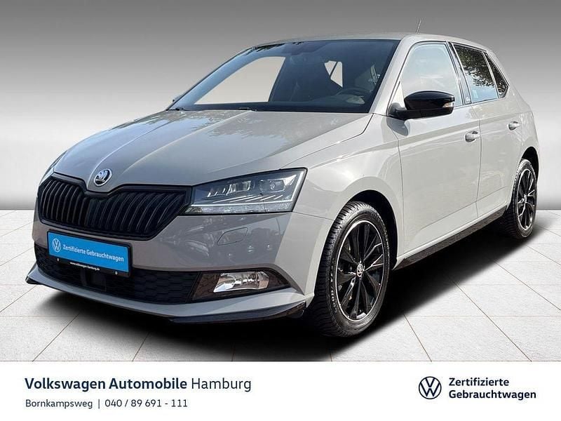 M3 steelgrau Gebraucht 2019 Skoda Fabia Monte Carlo Limousine | 12.444 € (Fairer Preis) - Bild 1/4