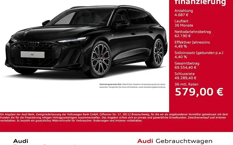 Używany Audi A6 S-Line 367 KM (269 kW) 2025 Kombi
