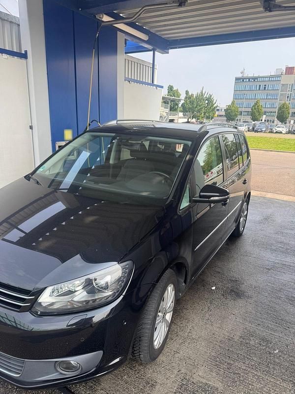 Gebraucht VW Touran 170 PS (125 kW) 2012 Schwarz Van / Kleinbus