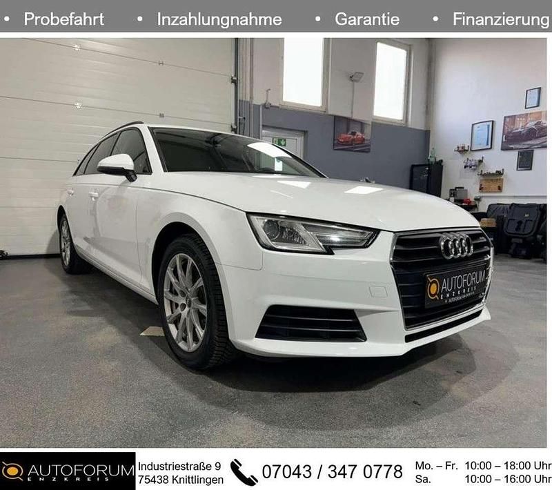 Weiß Gebraucht 2017 Audi A4 Ambiente Kombi | 16.490 € (Guter Preis) - Bild 1/3