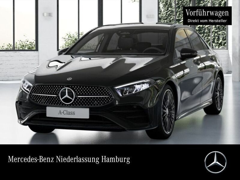 Nachtschwarz Gebraucht 2025 Mercedes A250 Progressive Limousine | 38.900 € (Teuer) - Bild 1/4