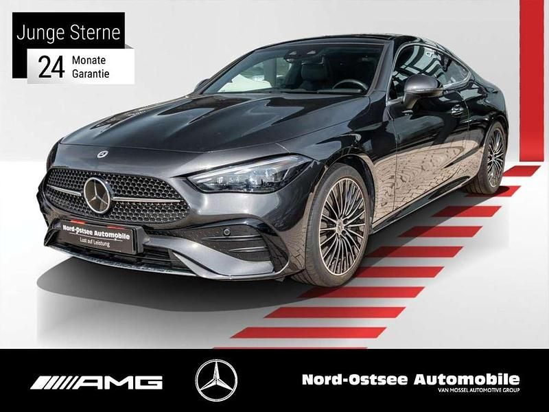 Metalliclack graphitgrau Gebraucht 2024 Mercedes CLE200 AMG Coupé | 52.890 € (Guter Preis) - Bild 1/4