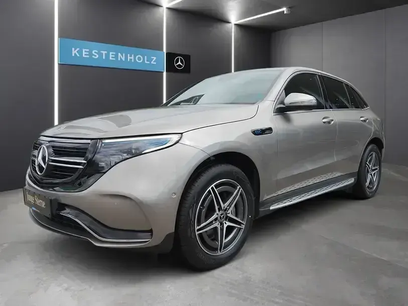 Gebraucht Mercedes EQC400 AMG line 300 kW (408 PS) 2022 Silber SUV