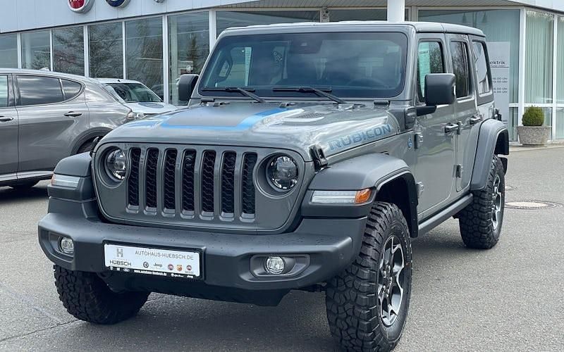 Grau Gebraucht 2023 Jeep Wrangler Rubicon SUV | 76.900 € - Bild 1/4