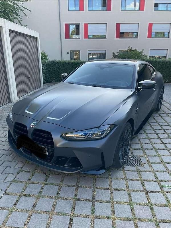 Grau Gebraucht 2023 BMW M4 Competition Edition Coupé | 92.499 € - Bild 1/4