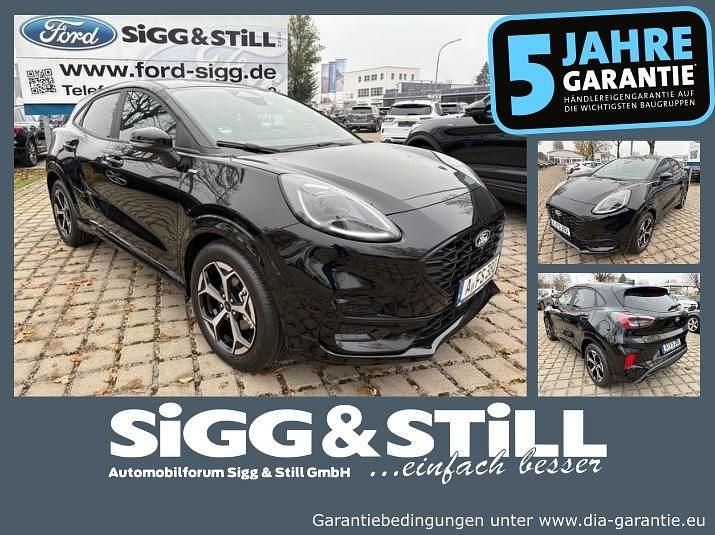 Agate black Gebraucht 2024 Ford Puma ST-Line Kleinwagen | 23.450 € (Fairer Preis) - Bild 1/4