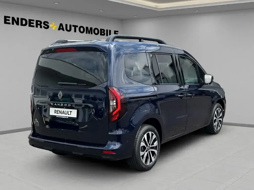 Neu Renault Kangoo Techno 131 PS (96 kW) 2026 Blau Van / Kleinbus