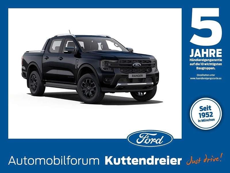 Agate black metallic Neu 2025 Ford Ranger Wildtrack Abholung | 49.300 € (Fairer Preis) - Bild 1/3