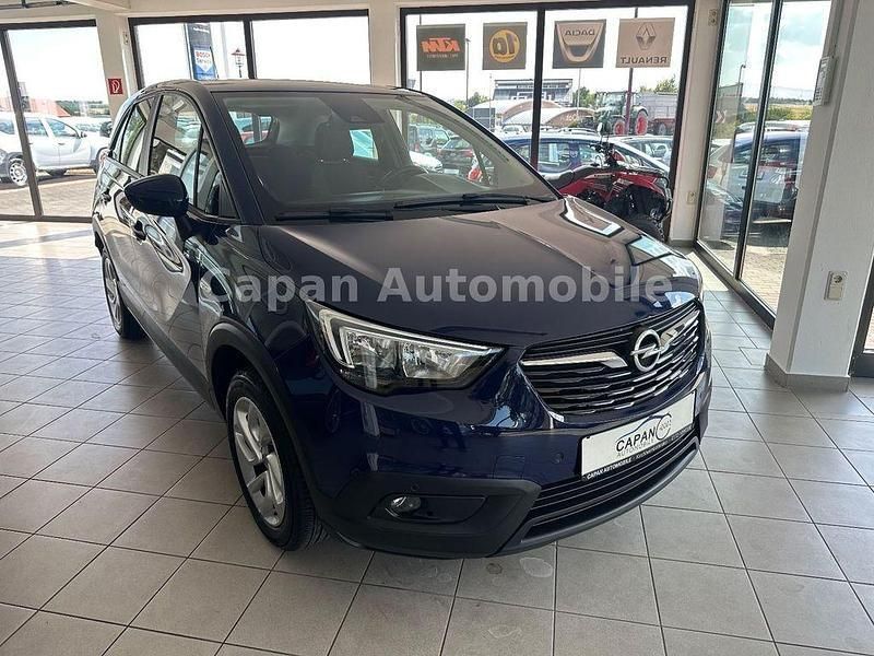 Blau Gebraucht 2017 Opel Crossland Edition SUV | 9.999 € (Guter Preis) - Bild 1/4